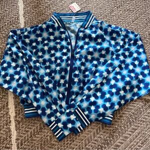 Free people movement cropped jacket sz M